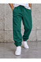 Unisex 3-Thread Oversized Relaxed Fit Elastic Cuff Sweatpants