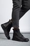 Genuine Leather, Fur-Lined, Thick-Soled, Men's Leather Shoes. - 3