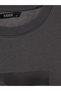 Peak New Season Anthracite Printed Men's Thick Sweatshirt - 3