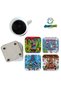 Stitch Christmas Decorative Wooden Coaster Set 0183