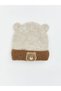 Lcw Baby Brown Bear Teddy Embroidered Baby Boy Beanie