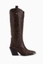 Elnora Coffee Embroidered Western Women's Boots