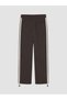 Peak New Season Brown Striped Drawstring Pants for Men - 6