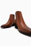Mita Genuine Leather Brown Heeled Women's Boots - 6