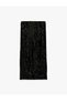 Slim Slit Detail Sequin-Paillette Midi Pencil Skirt - 6