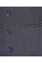Men's V-Neck Vest Navy Blue with Grey Accents 56114 - 4