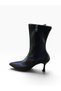 Women's Slim Heel Flexible Ankle Boots - 3
