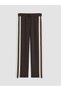 Peak New Season Brown Striped Drawstring Pants for Men - 5