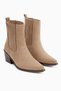 Elvia Vizon Suede Elastic Women's Boots - 3