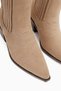 Elvia Vizon Suede Elastic Women's Boots - 4
