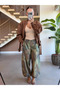 Cargo Pants with Camouflage Pattern