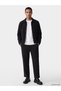Peak New Season Black Men's Textured Pants with Elastic Waistband.