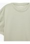 Regular Fit Short Sleeve Crew Neck Basic Sports T-Shirt - 3