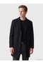 Peak New Season Black Regular-Fit Jacket with Men’s Collar Men's Coat - 2