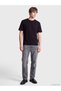 Peak New Season Black Crew Neck Men's T-Shirt - 2