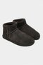 Maran Bay Gray Suede Leather Women's Ankle Boots with Thin Soles and Fur-Trimmed Lining - 4