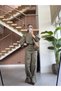 Waist-Cinched Crop Bluze Design Set