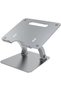 Aluminium Laptop Stand Adjustable Multi-Angle Portable Grey