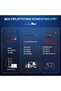 سماعة رأس لاسلكية للألعاب من Vakedy، متوافقة مع أجهزة PS5 وPC وPS4 وSwitch وMac، بتقنية 2.4GHz منخفضة التأخير وبلوتوث 5.3. - 6