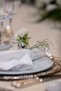 Blown Glass Napkin Holder, Set of 8