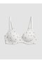 Non-wired Floral T-Shirt Bra (S6)