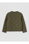 Peak New Season Khaki Padded Women's Puffer Jacket with Bicycle Collar. - 7