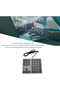لوحة مفاتيح رقمية سلكية، موزع USB 3.1، 34 مفتاحًا، تصميم نحيف. - 5