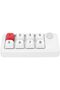 Wired USB C Numeric Keypad, 8 Programmable Macro Keys with Knob, Floating Window Display, Cu