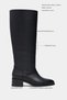 Tetra Black Matte Pointed-Toe Women's Ankle Boots - 2