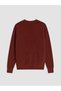 Peak New Season Brown Crew Neck Men's Knitwear Sweater - 5