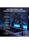 ميكروفون مكثف يعمل بمنفذ USB مع إضاءة RGB مخصصة للألعاب. - 2
