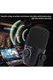 ميكروفون ألعاب USB مكثف مع إضاءة RGB - 3