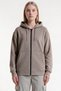 Women's Hooded 3-Thread Fleece Zippered Sweatshirt Jacket - 5