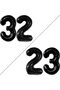 Black 32 Balloon Numbers 40 Inch - 4