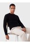 Peak New Season Black Crew Neck Men's Knitwear Sweater