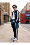 Peak New Season Navy Blue Printed Boys' Sweatpants