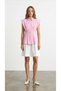 Women's Pink Pen-Style Detailed Shirt - 2