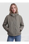 Rmz Clothing – a Style Difference: Women’S Hooded Raincoat with a Leather-Look Finish.