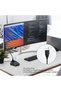 ميكروفون USB، ميكروفون G25 للكمبيوتر الشخصي، إضاءة RGB، حساسية عالية، ميكروفون سلكي للاستخدام على سطح المكتب. - 3