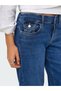 Women's Blue Onllılo Reg Wide Denim Jeans. - 4