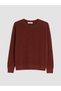 Peak New Season Brown Crew Neck Men's Knitwear Sweater - 4