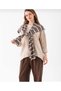 Square Patchwork Knit Shoulder Scarf, Patchwork Scarf, Sporty Unisex Boho Shawl Scarf.