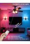 مصباح LED متغير الألوان E27 مع جهاز تحكم عن بعد، 12 واط، طراز A60 LED. - 7