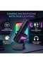 ميكروفون ألعاب USB بصوت واضح وتأثيرات RGB - 2