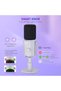 ميكروفون ديناميكي PM1 XLR USB مع حامل مكتبي، هدية مثالية لتسجيل البودكاست على الكمبيوتر. - 6