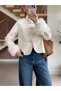 DESIGNER Fur-Trimmed Velvet Jacket - 2