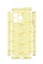 iPhone 15 Pro Max Vorian Camera Protective Case, Butter Yellow, with Daisy Bows. - 2