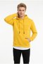 Men's Three-Thread Brushed Hooded Sweatshirt with a Drawstring at the Bottom, for Everyday Wear. - 3