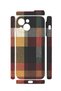 iPhone 15 Vorian Camera Protective Case, Autumn Cottage Plaid Design. - 2