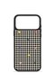 iPhone 18 Pro Max Vorian Black Hole Case, Black Plaid with Colorful Mini Hearts. - 2